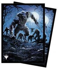 Innistrad: Midnight Hunt Tovolar, the Midnight Scourge (V5) Standard Deck Protector sleeves for Magic (100-Pack) - Ultra Pro Card Sleeves - Card Sleeves card