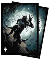 Innistrad: Midnight Hunt Seafaring Werewolf (V2) Standard Deck Protector sleeves for Magic (100-Pack) - Ultra Pro Card Sleeves - Card Sleeves card