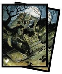 Innistrad: Midnight Hunt Graveyard Glutton (V3) Standard Deck Protector sleeves for Magic (100-Pack) - Ultra Pro Card Sleeves - Card Sleeves card