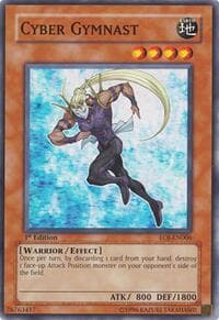 Cyber Gymnast - Enemy of Justice - YuGiOh card