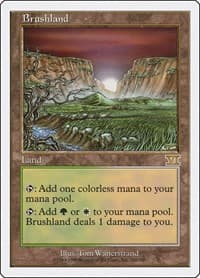 Brushland - Classic Sixth Edition - Magic: The Gathering card