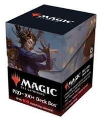 Commander Innistrad: Midnight Hunt Leinore, Autumn Sovereign (V1) Sleeves & Deck Box Combo for Magic The Gathering - Ultra Pro Deck Boxes - Deck Boxes card