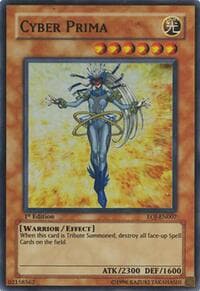 Cyber Prima - Enemy of Justice - YuGiOh card