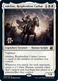 Adeline, Resplendent Cathar - Prerelease Cards - Magic: The Gathering card