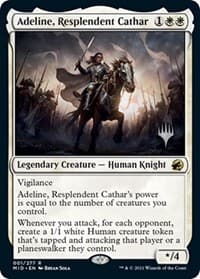 Adeline, Resplendent Cathar - Promo Pack: Innistrad: Midnight Hunt - Magic: The Gathering card