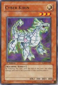 Cyber Kirin - Enemy of Justice - YuGiOh card