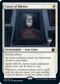 Curse of Silence - Promo Pack: Innistrad: Midnight Hunt - Magic: The Gathering card