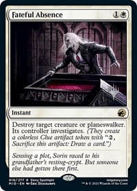 Fateful Absence - Promo Pack: Innistrad: Midnight Hunt - Magic: The Gathering card
