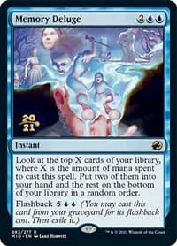 Memory Deluge - Prerelease Cards - Magic: The Gathering card