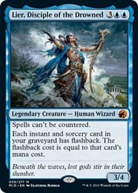 Lier, Disciple of the Drowned - Promo Pack: Innistrad: Midnight Hunt - Magic: The Gathering card