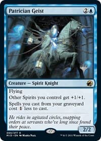 Patrician Geist - Promo Pack: Innistrad: Midnight Hunt - Magic: The Gathering card