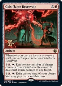 Geistflame Reservoir - Prerelease Cards - Magic: The Gathering card
