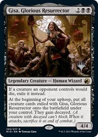 Gisa, Glorious Resurrector - Promo Pack: Innistrad: Midnight Hunt - Magic: The Gathering card