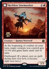 Reckless Stormseeker - Prerelease Cards - Magic: The Gathering card