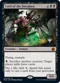Lord of the Forsaken - Promo Pack: Innistrad: Midnight Hunt - Magic: The Gathering card