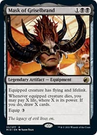 Mask of Griselbrand - Promo Pack: Innistrad: Midnight Hunt - Magic: The Gathering card