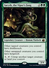 Saryth, the Viper's Fang - Prerelease Cards - Magic: The Gathering card