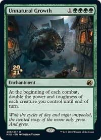 Unnatural Growth - Prerelease Cards - Magic: The Gathering card