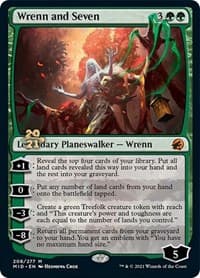Wrenn and Seven - Prerelease Cards - Magic: The Gathering card