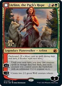 Arlinn, the Pack's Hope - Prerelease Cards - Magic: The Gathering card