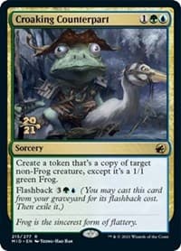 Croaking Counterpart - Prerelease Cards - Magic: The Gathering card