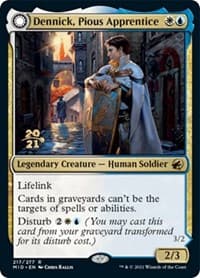Dennick, Pious Apprentice - Prerelease Cards - Magic: The Gathering card