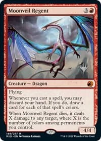 Moonveil Regent - Promo Pack: Innistrad: Midnight Hunt - Magic: The Gathering card