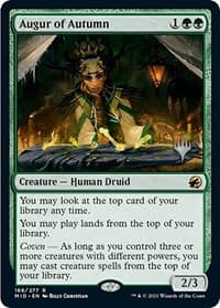 Augur of Autumn - Promo Pack: Innistrad: Midnight Hunt - Magic: The Gathering card