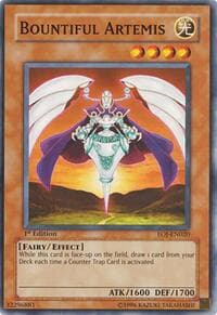 Bountiful Artemis - Enemy of Justice - YuGiOh card