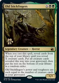 Old Stickfingers - Prerelease Cards - Magic: The Gathering card