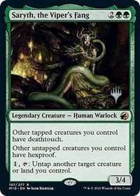 Saryth, the Viper's Fang - Promo Pack: Innistrad: Midnight Hunt - Magic: The Gathering card