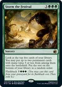Storm the Festival - Promo Pack: Innistrad: Midnight Hunt - Magic: The Gathering card