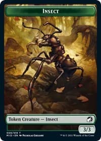Insect Token - Innistrad: Midnight Hunt - Magic: The Gathering card