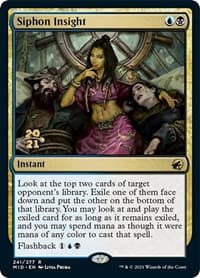 Siphon Insight - Prerelease Cards - Magic: The Gathering card