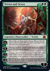 Wrenn and Seven - Promo Pack: Innistrad: Midnight Hunt - Magic: The Gathering card