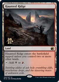Haunted Ridge - Prerelease Cards - Magic: The Gathering card