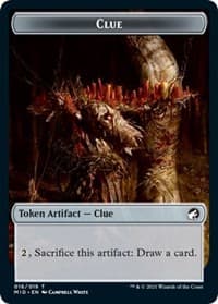 Clue Token - Innistrad: Midnight Hunt - Magic: The Gathering card