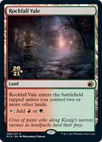 Rockfall Vale - Prerelease Cards - Magic: The Gathering card