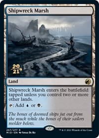 Shipwreck Marsh - Prerelease Cards - Magic: The Gathering card