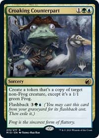 Croaking Counterpart - Promo Pack: Innistrad: Midnight Hunt - Magic: The Gathering card