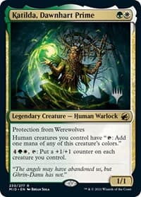 Katilda, Dawnhart Prime - Promo Pack: Innistrad: Midnight Hunt - Magic: The Gathering card