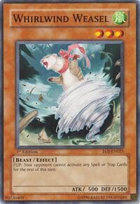 Whirlwind Weasel - Enemy of Justice - YuGiOh card