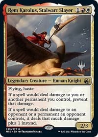 Rem Karolus, Stalwart Slayer - Promo Pack: Innistrad: Midnight Hunt - Magic: The Gathering card