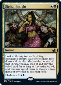 Siphon Insight - Promo Pack: Innistrad: Midnight Hunt - Magic: The Gathering card