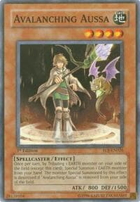 Avalanching Aussa - Enemy of Justice - YuGiOh card