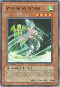 Storming Wynn - Enemy of Justice - YuGiOh card