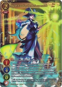 Shiori Laudia, the Reincarnated (Full Art) - Aces of the Cosmos, Assemble! - Gate Ruler card