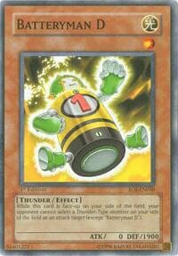 Batteryman D - Enemy of Justice - YuGiOh card