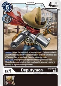 Deputymon - Double Diamond - Digimon Card Game card