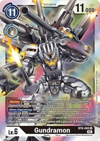 Gundramon - Double Diamond - Digimon Card Game card